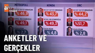 Anketler Kılıçdaroğlu, gerçekler Erdoğan! - atv Haber 16 Mayıs 2023