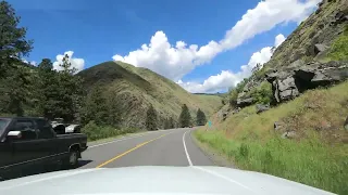 Driving from Riggins to White Bird, Idaho  /  Top 10 Drive in Idaho  /  Summer 2022 Idaho Trip