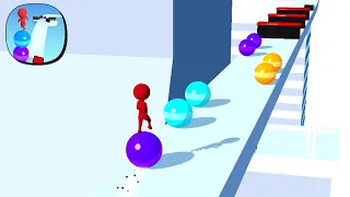 Stack Rider - Balls Gameplay All Levels Android, ios ( Levels 1384 - 1403 )