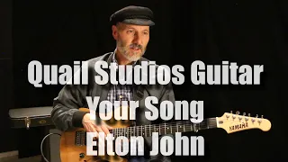 Your Song Elton John Guitar Lesson