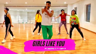 GIRLS LIKE YOU by Maroon 5 ft Cardi B | Zumba® | Bachata | Pre Cool Down | Uttam Raj