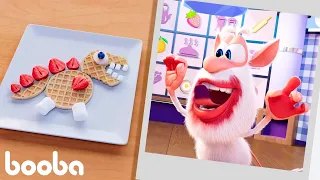 Booba 🙃 Waffle Hayvanları - Gıda Bulmaca | Tüm bölümler arka arkaya | Super Toons TV Türkçe