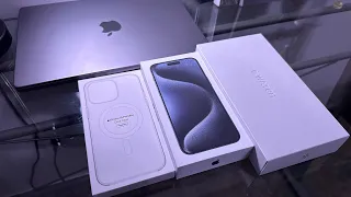 Unboxing the all new iPhone 15 pro max and Apple watch ultra 2