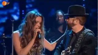 JOSS STONE & DAVE STEWARD - HERE COMES THE RAIN AGAIN (Live at Wetten Dass)