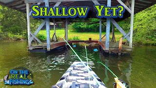 Spring Transition? Kayak Fishing for Shallow Spring Bass Among the Crappie.