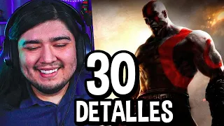 30 DETALLES ALUCINANTES DE GOD OF WAR: GH0ST OF SPARTA | GoDFreddY | REACCIÓN