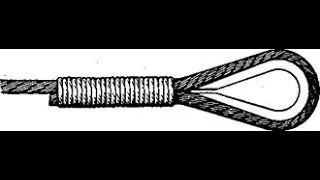 как заплести трос в петлю своими руками