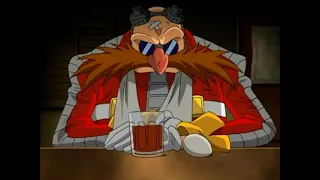 Sonic X Comparison: The Injured Eggman Returns To Cafe Chaotix (Japanese VS English)