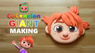 cocomelon GIANT YOYO clay cracking making 코코멜론 거대 요요 클레이로 만들기