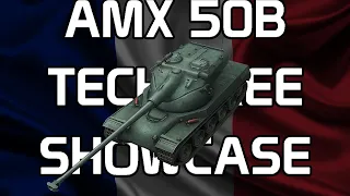 AMX 50B Tech Tree Showcase! (Read description)