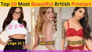 Top 10 Best And Most Beautiful British Prnstars 2023