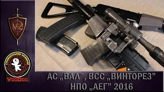 Обзор АС "Вал" и ВСС "Винторез" НПО "АЕГ" 2016г.в.