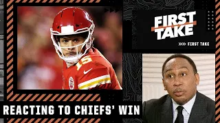 Stephen A. reacts to the Chiefs' WILD OT WIN over the Bills | First Take