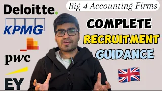 Deloitte | PWC | KPMG | EY - Big 4 Accounting Firms | Big 4 UK Jobs (A to Z Guidance)