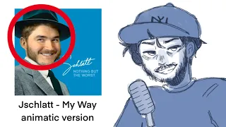 jschlatt vs. ai covers (my way jschlatt cover) (animatic version)