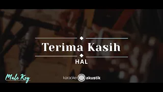 Terima Kasih – HAL (KARAOKE AKUSTIK - MALE KEY)