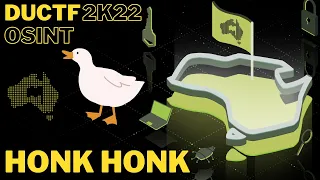 DownUnderCTF (DUCTF) 2022: Honk Honk - OSINT