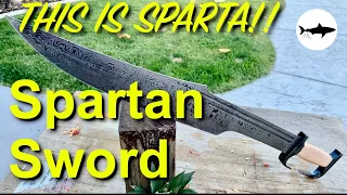 Forging a Spartan Sword from the Movie 300