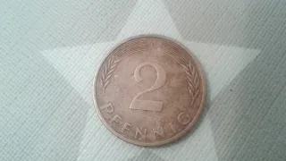 Coin Rep.Federal 2 Pfennig 1972G Germany COIN VALUE