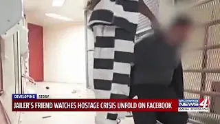 ‘I was just praying’: Friend of Oklahoma County Jail hostage watched crisis unfold on Facebook