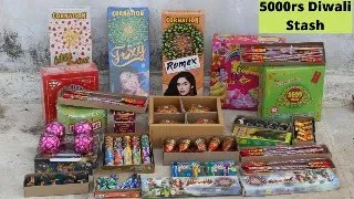 5000rs New Diwali Stash | My New Crackers Stash 2022 | Under 5000rs Diwali Stash | sivakasi crackers