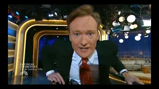 conan o'brien is the best to ever do it and here's eight minutes of proof