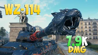 WZ-114 - 7 Frags 7.9K Damage - Passable! - World Of Tanks