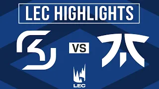 FNC vs SK Full Highlights | LEC 2024 Winter | Fnatic vs SK Gaming