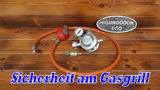 Sicherheit am Gasgrill