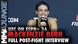 Mackenzie Dern striving for title contention after win | UFC on ESPN+ 36 post-fight interview