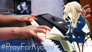 Violet Evergarden - Sincerely - Piano Tribute in 12 KEYS #PrayForKyoani