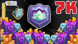 RUSH ROYALE | THIS IS HOW YOU GET OVER 7K TROPHIES!!