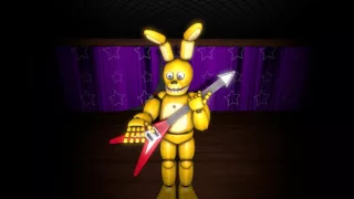 SFM FNAF || Spring-Bonnie Model Test