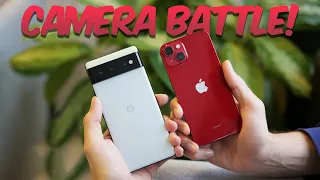 iPhone 13 vs Google Pixel 6 Camera Comparison Test! | VERSUS