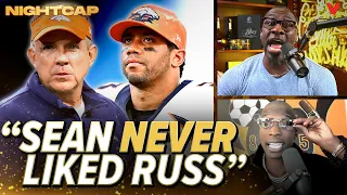 Shannon Sharpe & Chad Johnson GO IN on Sean Payton's reasons for benching Russell Wilson | Nightcap