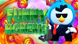 СМЕШНЫЕ МОМЕНТЫ В БРАВЛ СТАРС.  FUNNY MOMENTS BRAWL STARS