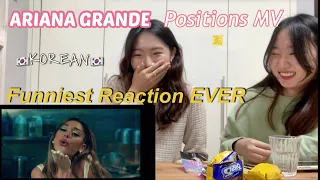 ENG SUB) 🇰🇷🇰🇷유교걸들이 보기 핫하다🔥ARIANA GRANDE- POSITIONS MV Reaction by KOREAN 🙌 Why am I so hot?😍