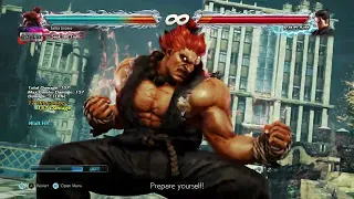 Akuma Death Combo still possible!! in Season 5 (No Wall Break)