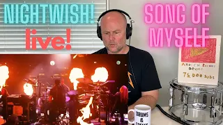 Drum Teacher Reaction: Nightwish - 'Song Of Myself' | Live at Wacken 2013