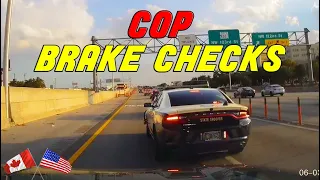 Road Rage USA & Canada | COP WITH ROAD RAGE | Bad Drivers, Brake check, Instant Karma, | New 2023