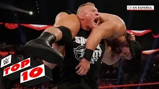 Top 10 Mejores Momentos de Raw En Español: WWE Top 10, Jan. 27, 2020