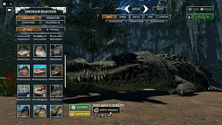 i got deinosuchus!! [prior extinction]