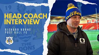 INTERVIEW | Richard Horne on Dons first outing of 2024