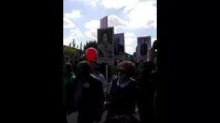 Бессмертный полк на 9мая в Экибастузе.