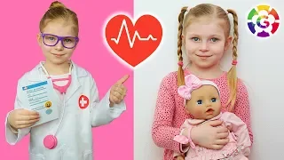 Gabriela Doctor Check up Baby Annabell Doll ♡ Hospital Toys