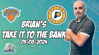 Free NBA Betting Predictions Today 5/8/24 NBA Picks | Brian's Take it to the Bank