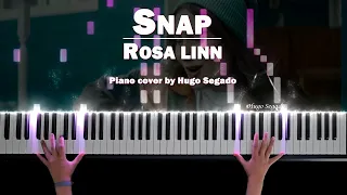 Rosa Linn - Snap | Tutorial piano cover by Hugo Segado