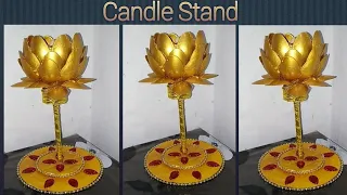 DIY Candle Stand From Spoons