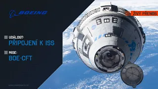 ŽIVĚ:  Připojení k ISS (Boe-CFT)
