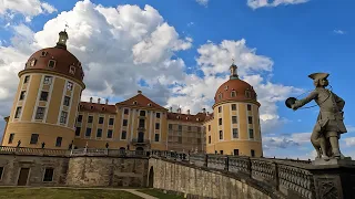 Spaziergang zum und um Schloss Moritzburg 4K